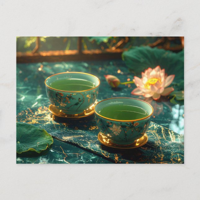 ZEN BUDDISM - TE-CEREMONI VYKORT (Framsida)