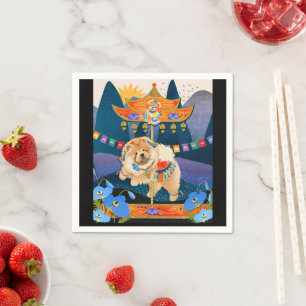 ZEN CARNIVAL Chow napkins Pappersservett