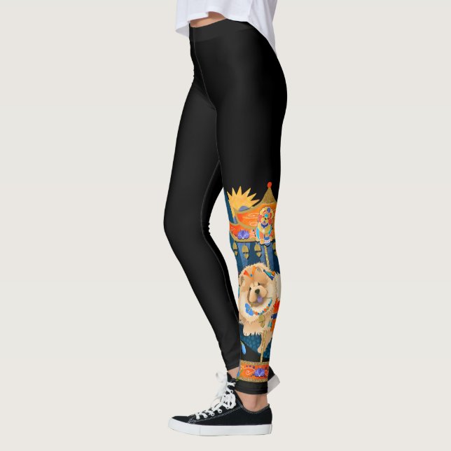 ZEN CAROUSEL LEGGINGS (Vänster)