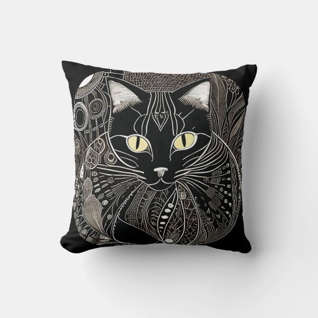 Zen Cat Assion Kudde (Framsida)