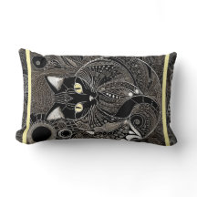 Zen Cat Assion, New Måne Gult Rand