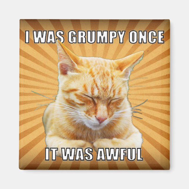 Zen Cat Magnet (Framsidan)