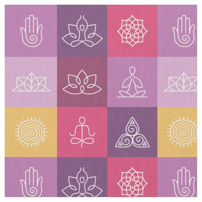 zen chakra, yoga, fred, ohm som är tranquilty, tyg (Närbild)