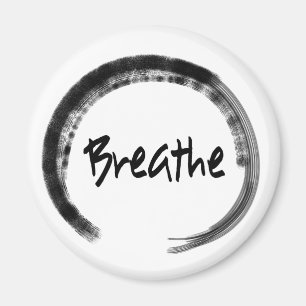 Zen Circle - Breathe - Magnet - Yoga Party favors