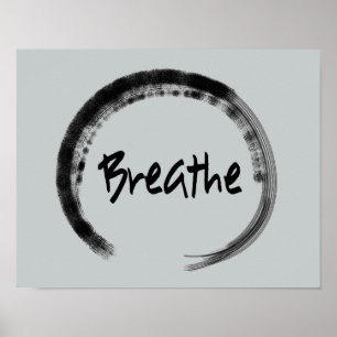 Zen Circle - Zen Art Prints - Yoga Poster