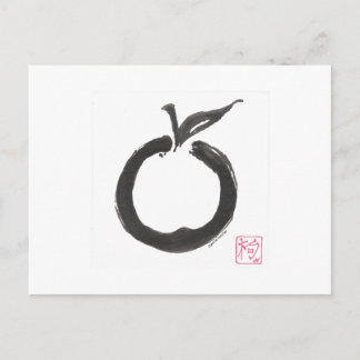 Zen Cirkel Äpple Vykort