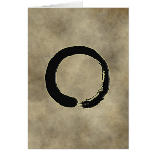 ZEN CIRKEL HÄLSNINGSKORT