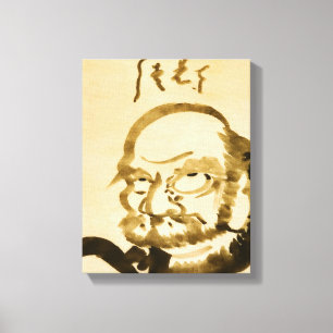 Zen Classics - Hakuin Ekaku - Daruma Canvastryck