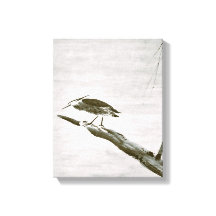 Zen Classics - Sesshu - Heron and Willow