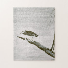 Zen Classics - Sesshu - Heron and Willow Pussel