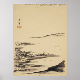 Zen Classics - Sesshu - Höstliggande Poster