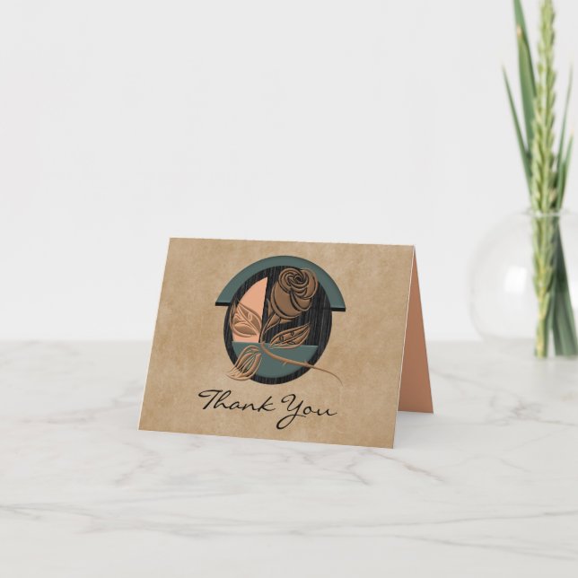 Zen Copper Ro - tackkort (Framsida)