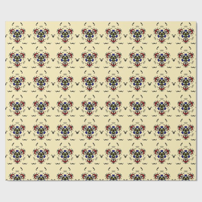 Zen Cream Symmetri Presentpapper (Platt)
