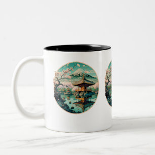 Zen Elegance: Japansk-inspirerad keramisk Mugg