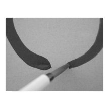 Zen Enso Calligraphy Push