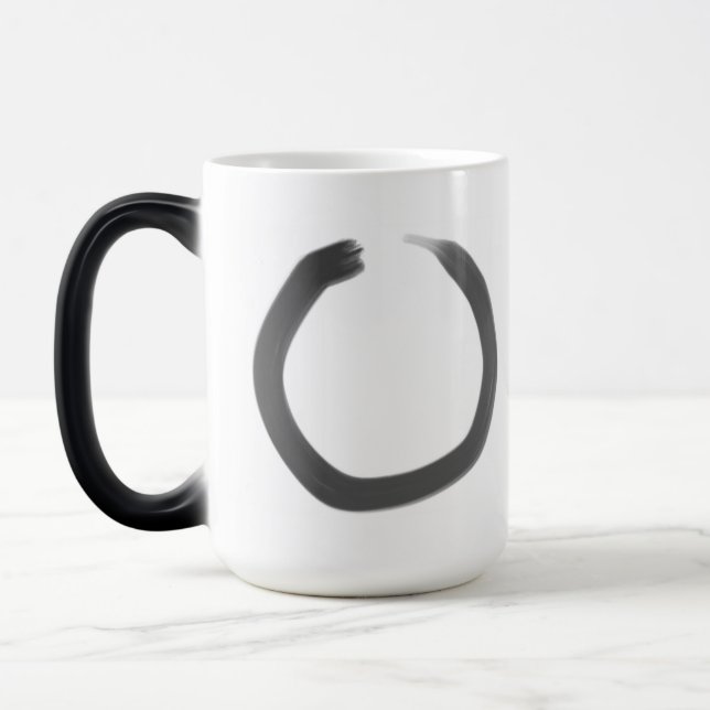 Zen Enso Circle Mindfulness Mugg (Vänster)