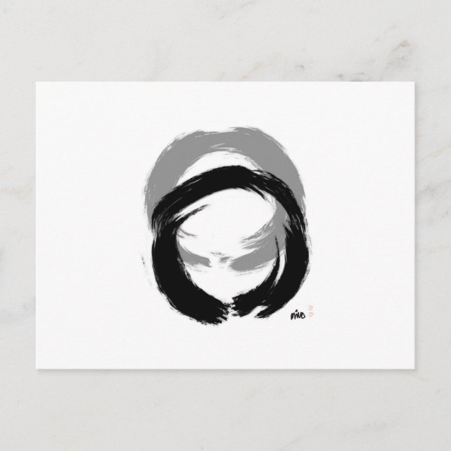 Zen Enso Vykort (Framsida)