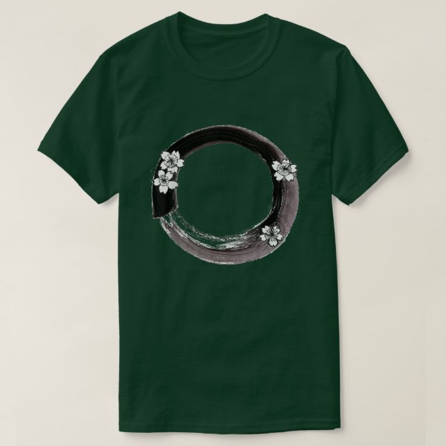 ZEN ensou sakura T Shirt (Design framsida)