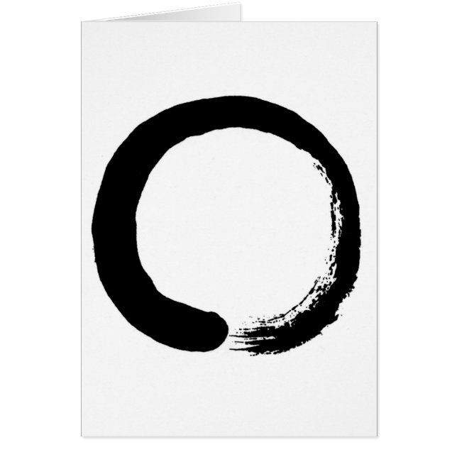 Zen Enzo Hälsningskort (Framsidan)