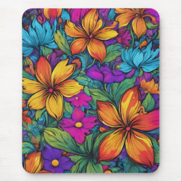 "Zen Flowers" Art Mouse Pad Musmatta