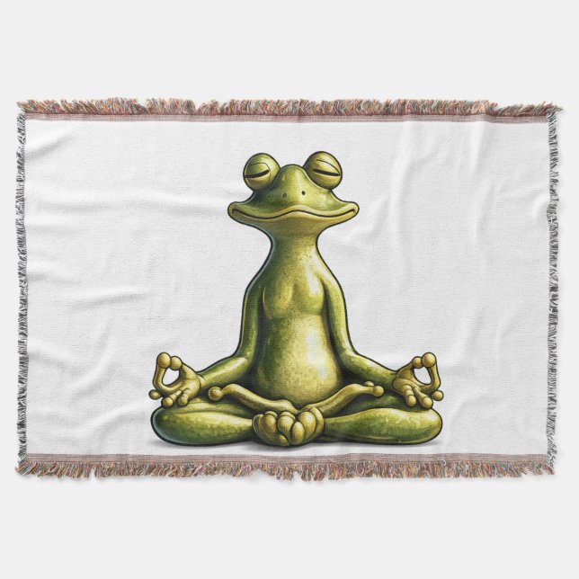 Zen Frog Filt (Framsidan)
