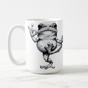 Zen Frog mästerverk Kaffemugg