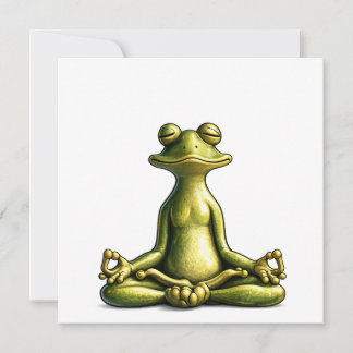 Zen Frog Tack Kort