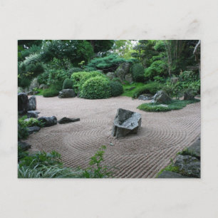 Zen Garden H Ligcape Garden Photography Postcard Vykort