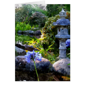 Zen Garden Hälsningskort