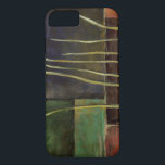 Zen Garden I<br><div class="desc">Wipsy grenar sträcks ut mot en flerfärgad bakgrund i biet av Jennifer Goldberger. Ljust grönt på grenar står i skarp kontrast till det mörk färg som de är emot. Köp ditt exemplar idag.</div>