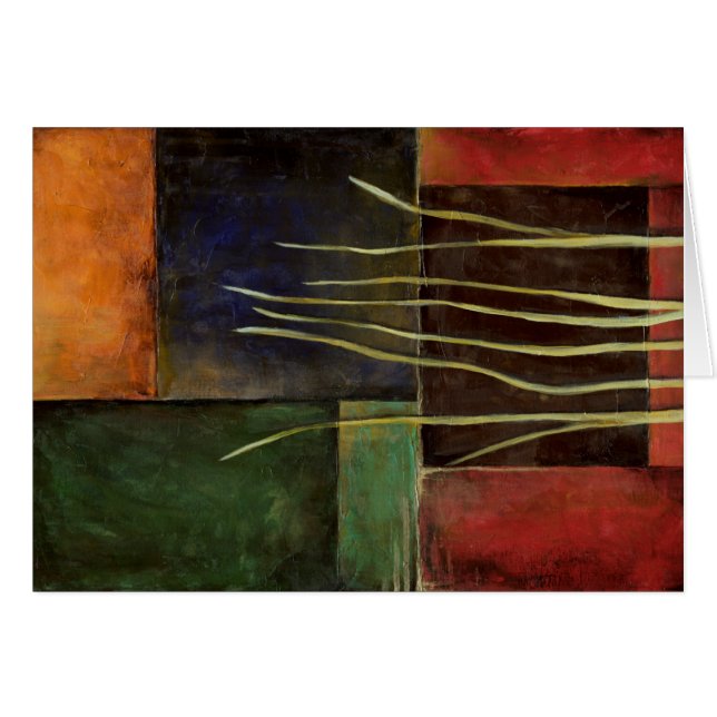 Zen Garden I Hälsningskort (Framsidan Horizontal)