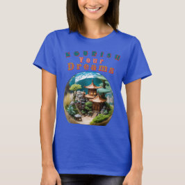 Zen Garden Sphere with Dwarf - Nourish Your Dream T Shirt