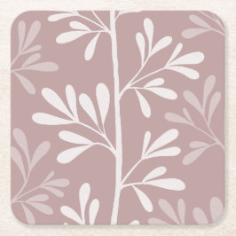 Zen Garden Stems XL minimal botanisk antik Underlägg Papper Kvadrat
