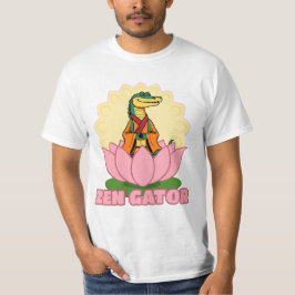 Zen Gator T-shirt-design T Shirt