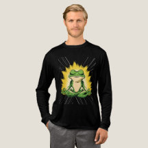 Zen Groda Meditation Super Saiyan Glöd Konst