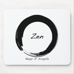 Zen: Håll den enkel Musmatta