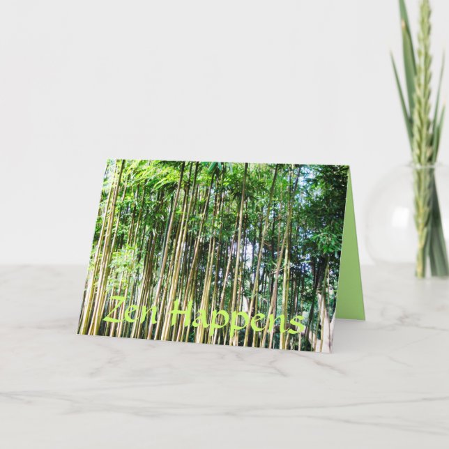 Zen Happens Kort (Framsida)