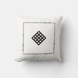 Zen Harmony Kudde | Minimalistisk Tibetansk Konst