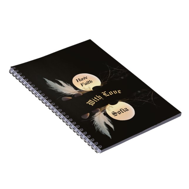 Zen Healing & Self-Love Minimalist Photo Notebook Anteckningsbok (Högra Sidan)