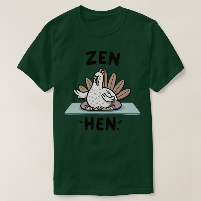 Zen Hen T Shirt (Design framsida)
