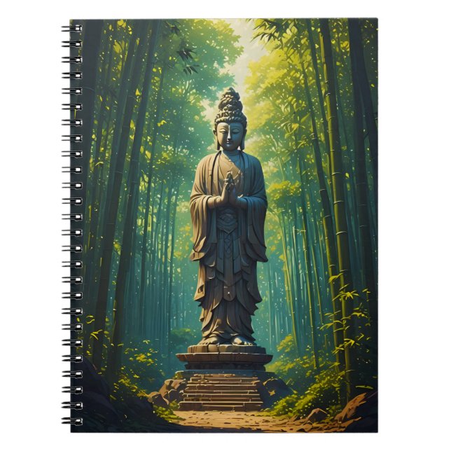 Zen i bambuskogen anteckningsbok (Framsidan)