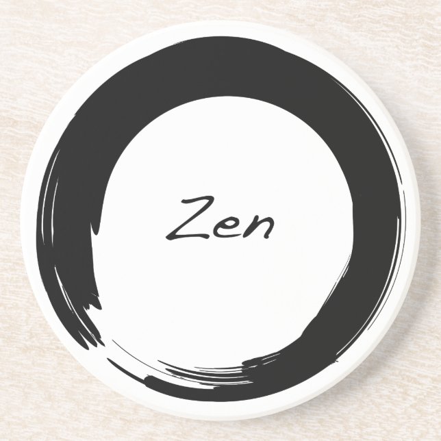 Zen i Enso Circle Underlägg (Framsidan)