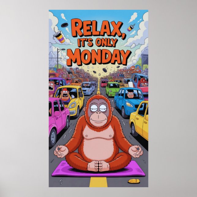 Zen i Fast Lane Poster (Framsidan)