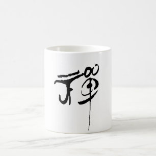 "ZEN" i japansk teckenCoola Modern Unique Kaffemugg