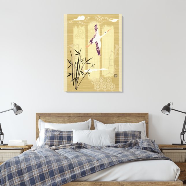 Zen Island Canvastryck (Insitu (sovrum))