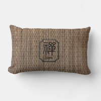Zen Japansk calligraphy tatami print rustic