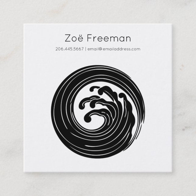 Zen | Japansk våg | Minimal (Framsida)