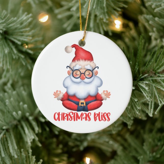 Zen jul Santa Ornament (Träd)