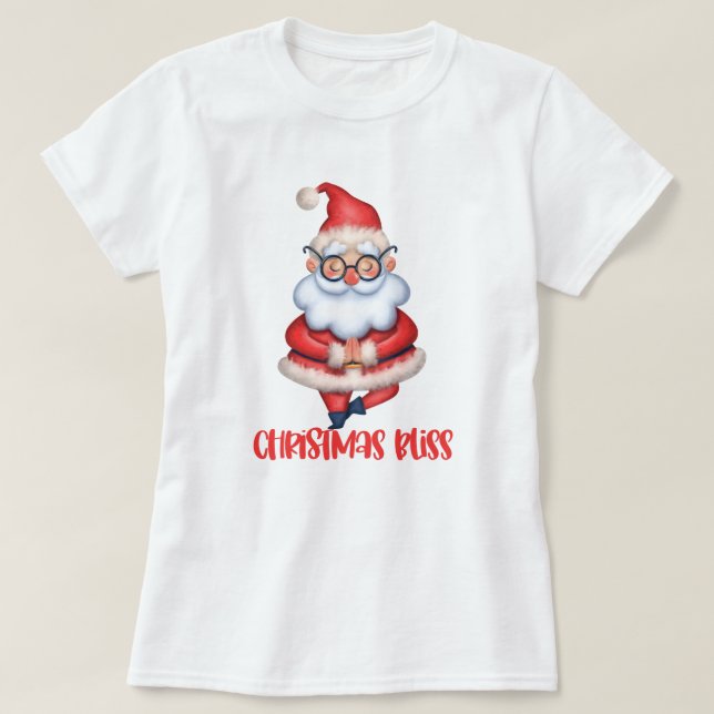 Zen-jultomten T-Shirt (Design framsida)