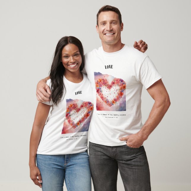 Zen Kärlek-jaktkort - Radiate Kindness T Shirt (Unisex)
